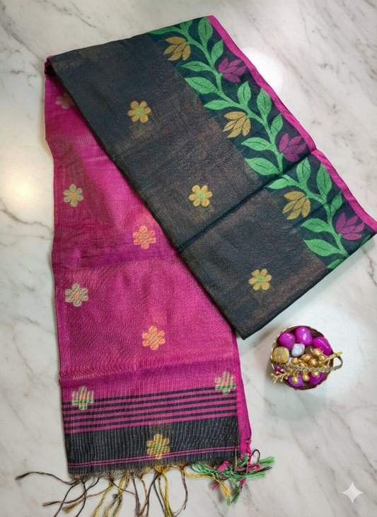 Blush Tanchui Saree